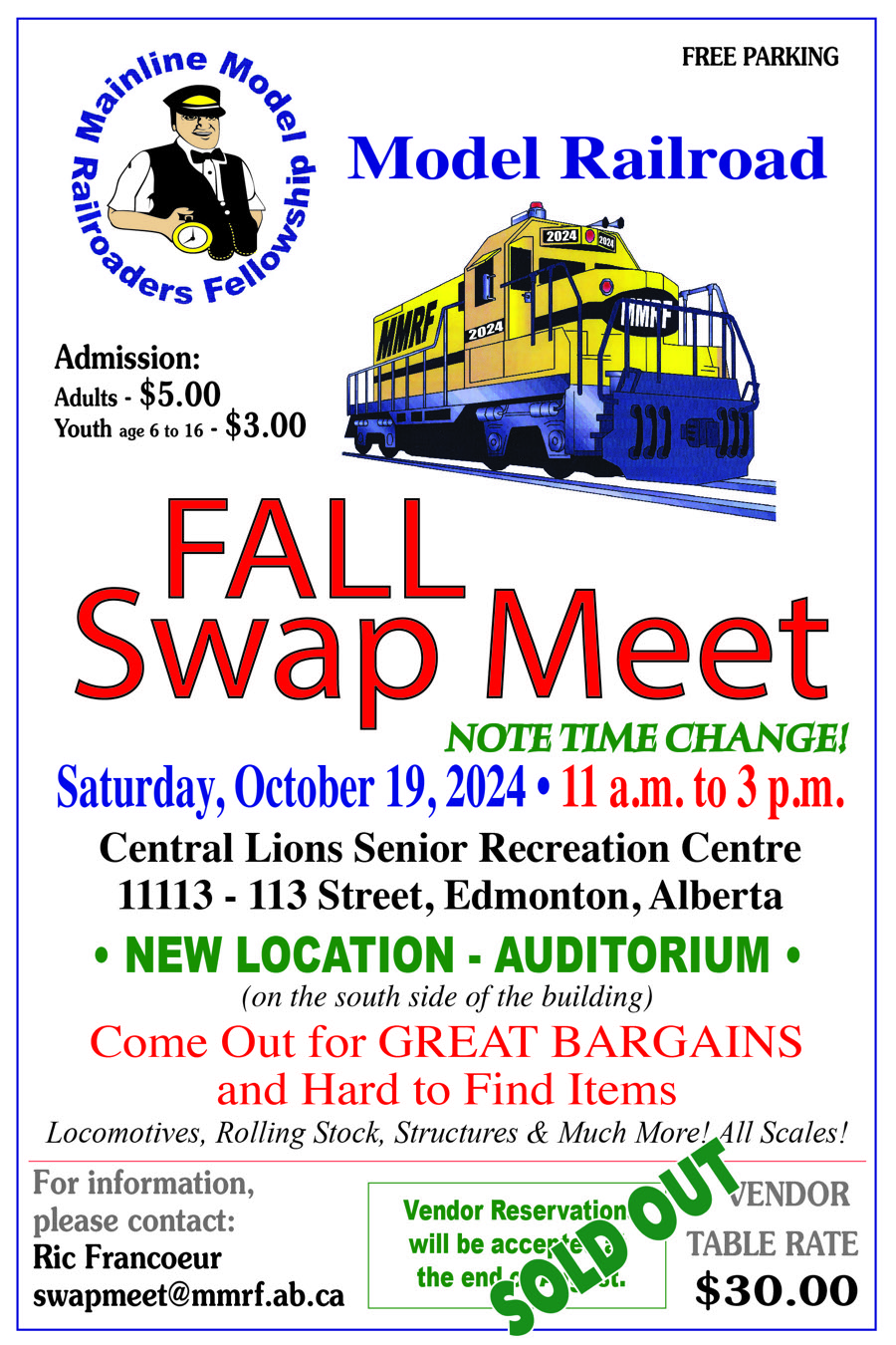 MMRF Fall Swap Meet